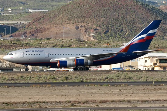 Aeroflot in Tenerife