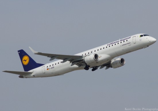 Embraer ERJ190-200LR, D-AEBD, Lufthansa CityLine