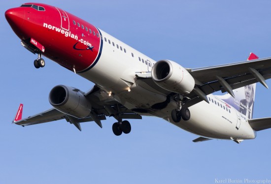 Boeing 737-8JP, LN-NGA, Norwegian (Ludvig Walentin Karlsen livery)