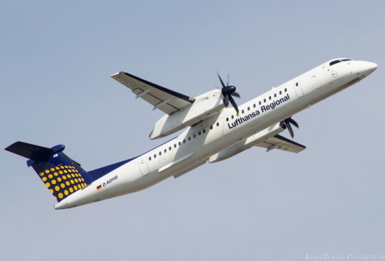 De Havilland Canada DHC-8-402Q Dash 8, D-ADHB, Augsburg Airways