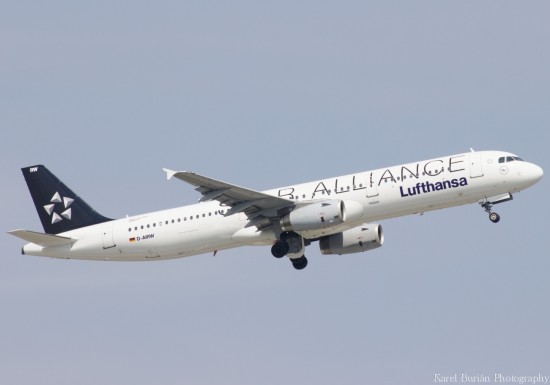 Airbus A321-131, D-AIRW, Lufthansa