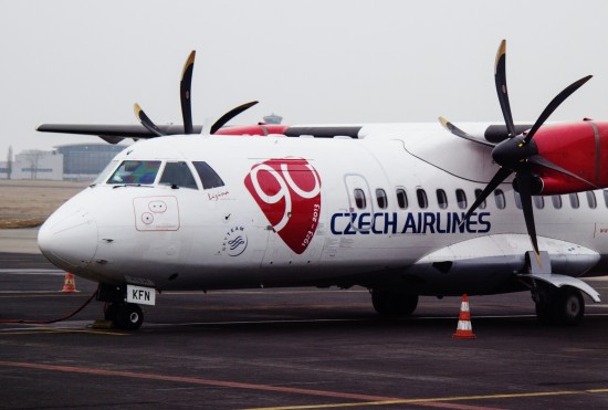 ATR42-500, OK-KFN, Czech Airlines ČSA