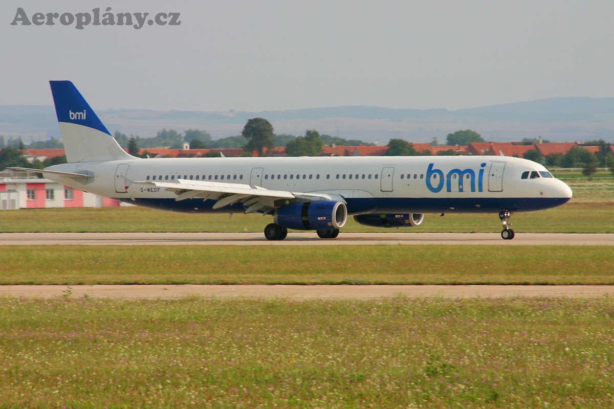 Airbus A321-231 - G-MEDF