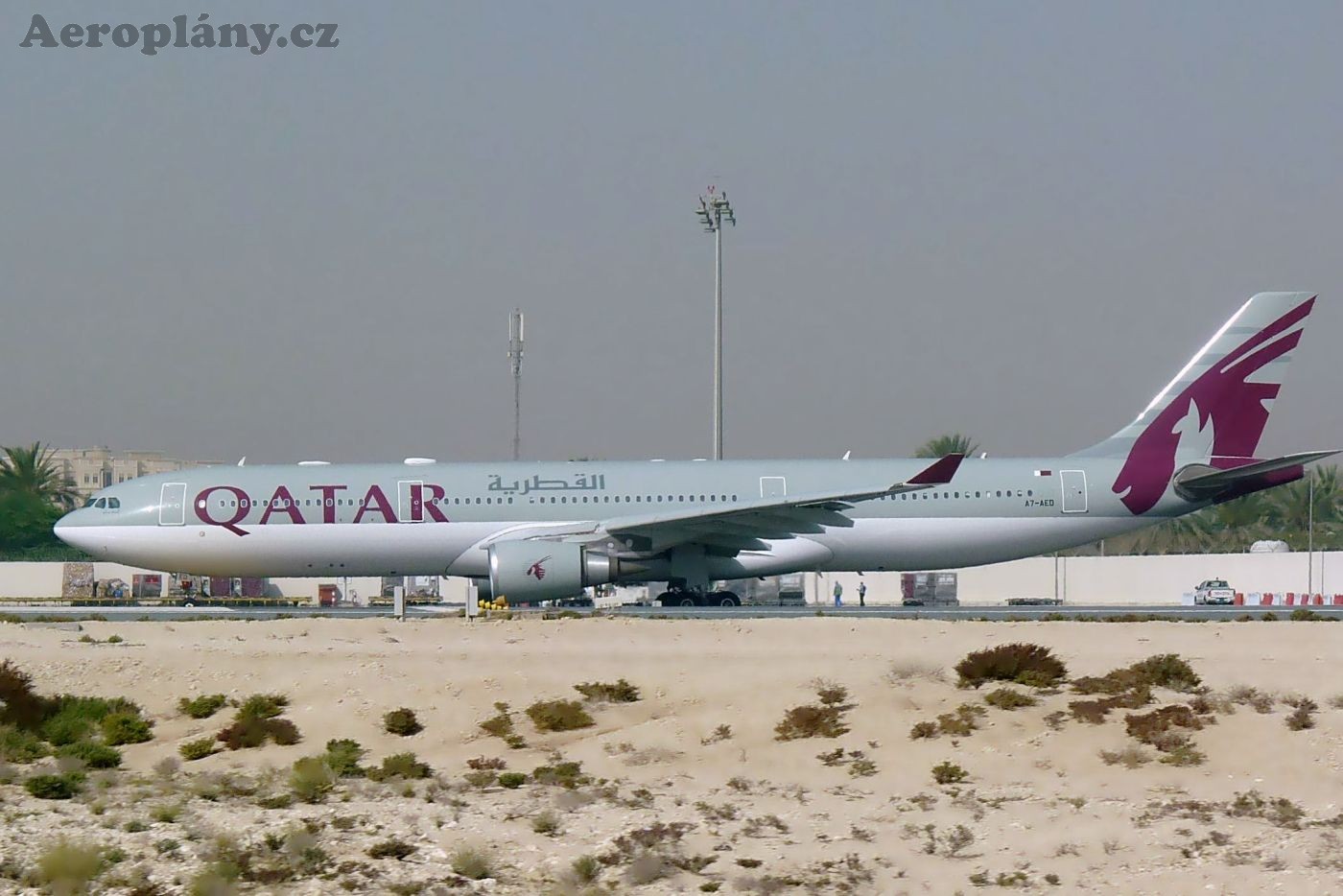 Airbus A330-302 - A7-AED