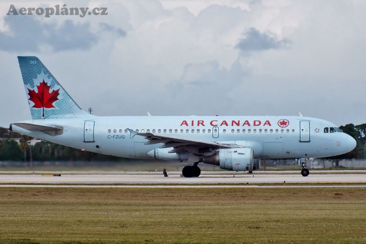 Airbus 319-113 - C-FZUG