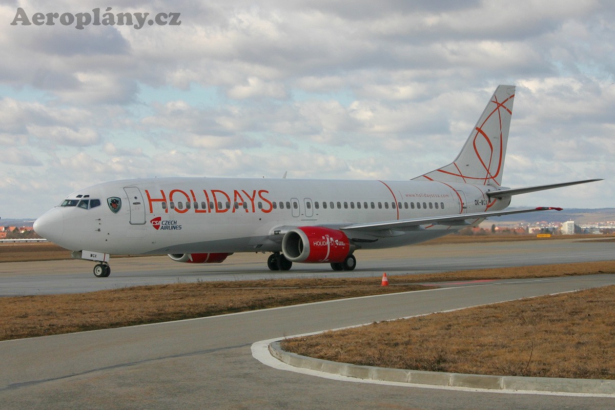 Boeing 737-436 - OK-WGX