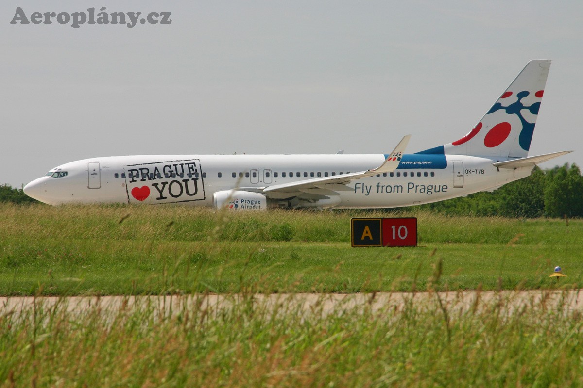 Boeing 737-8CX - OK-TVB