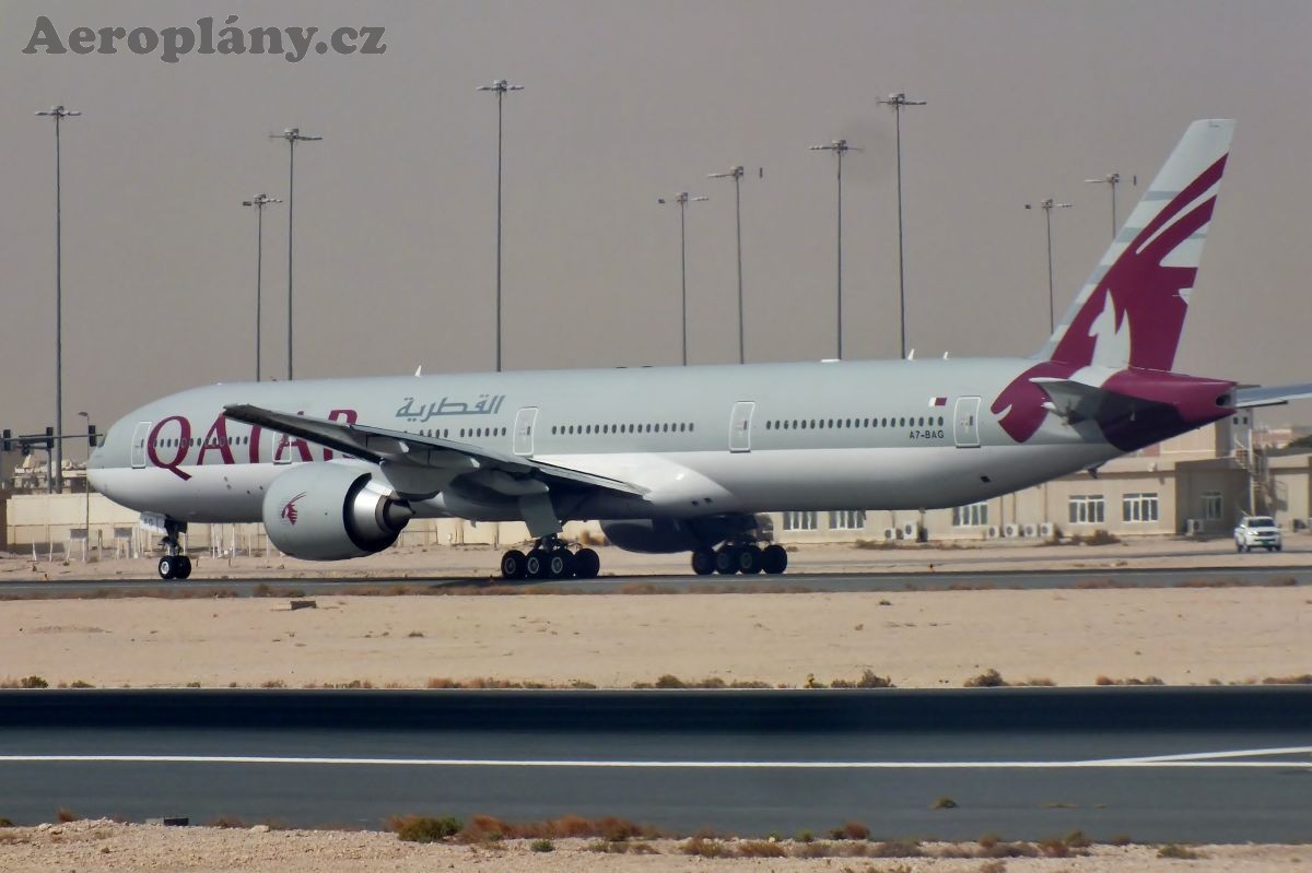 Boeing 777-3DZER - A7-BAG