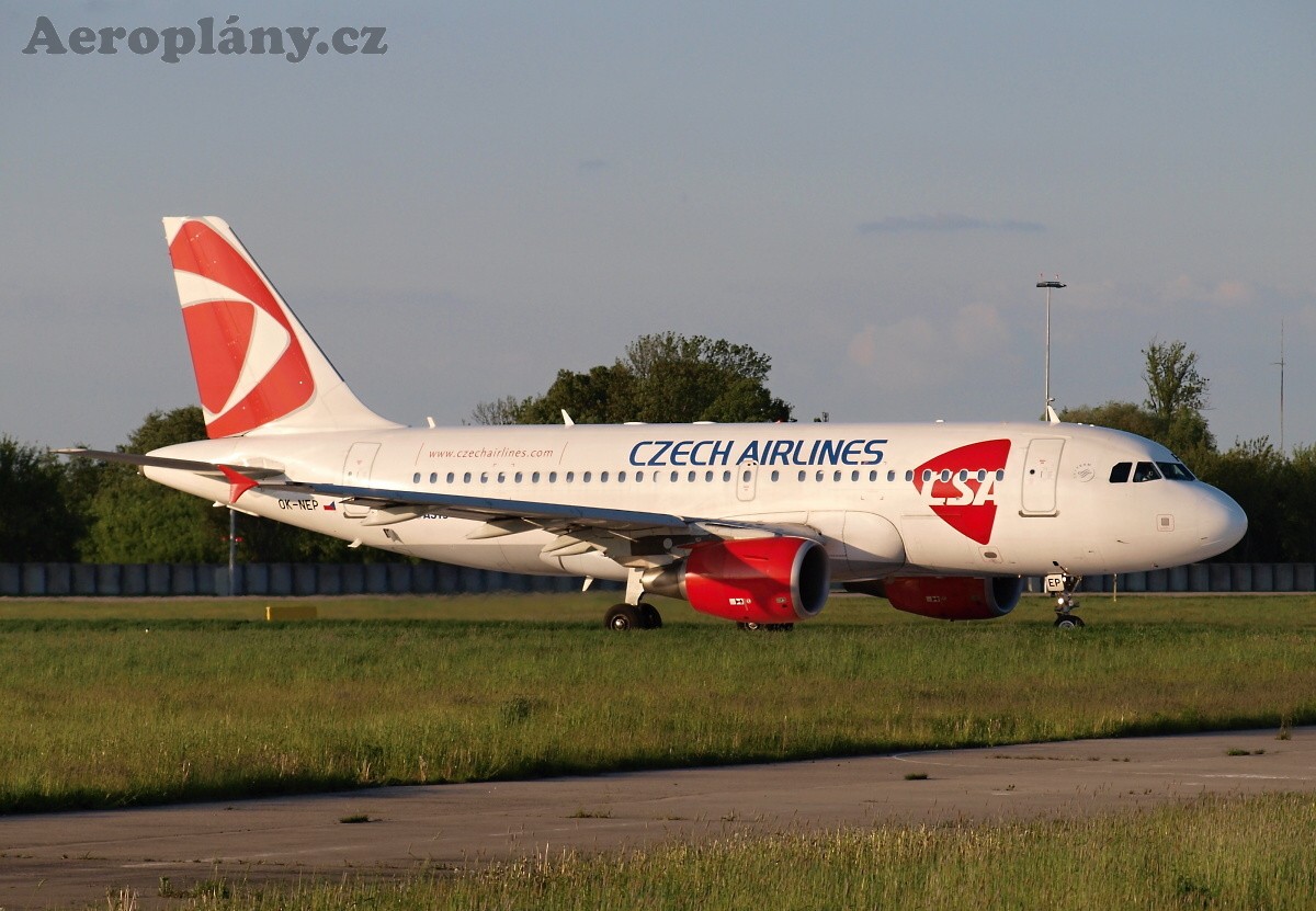 Airbus A319-112 - OK-NEP