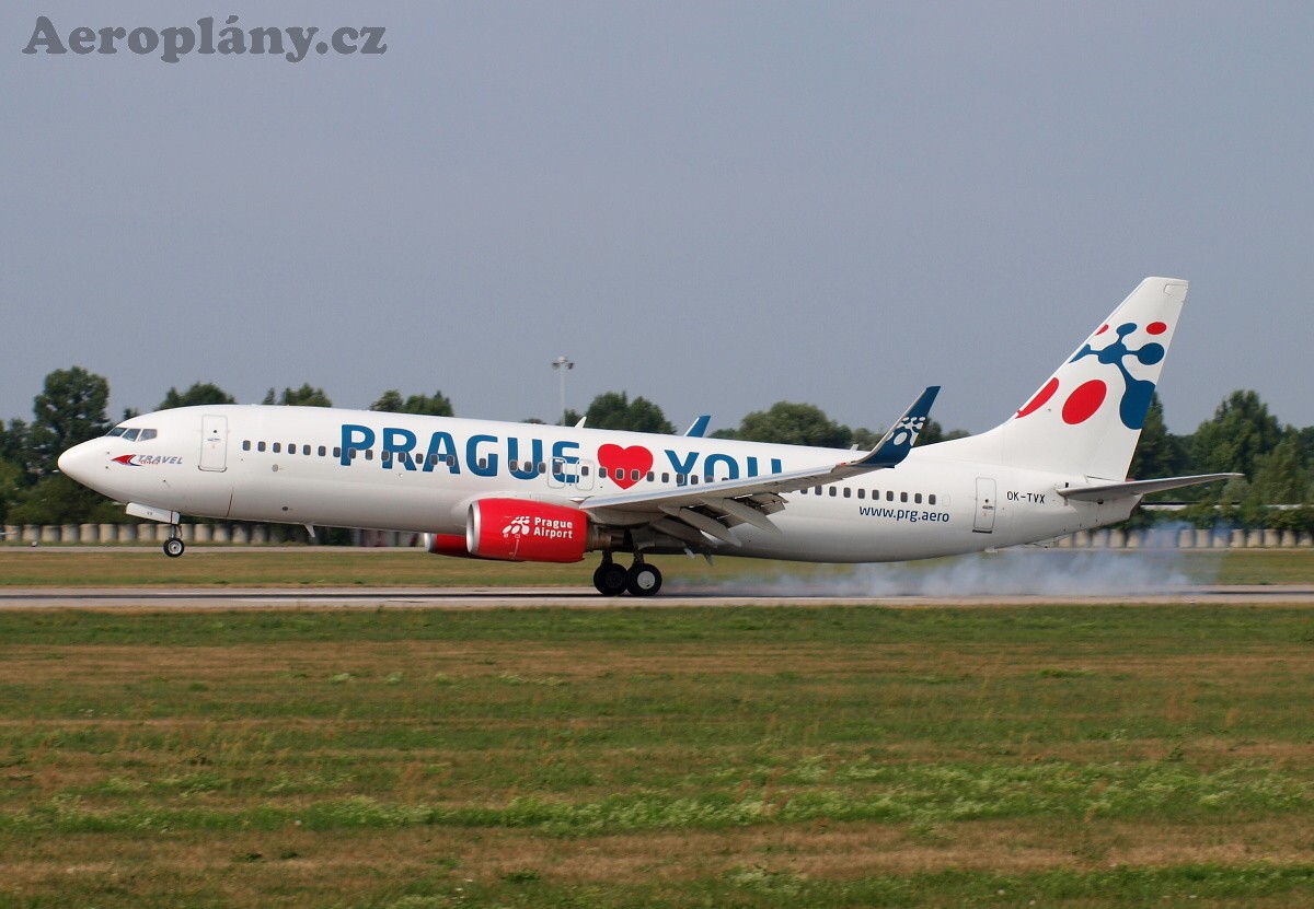 Boeing B737-8Z9 - OK-TVX