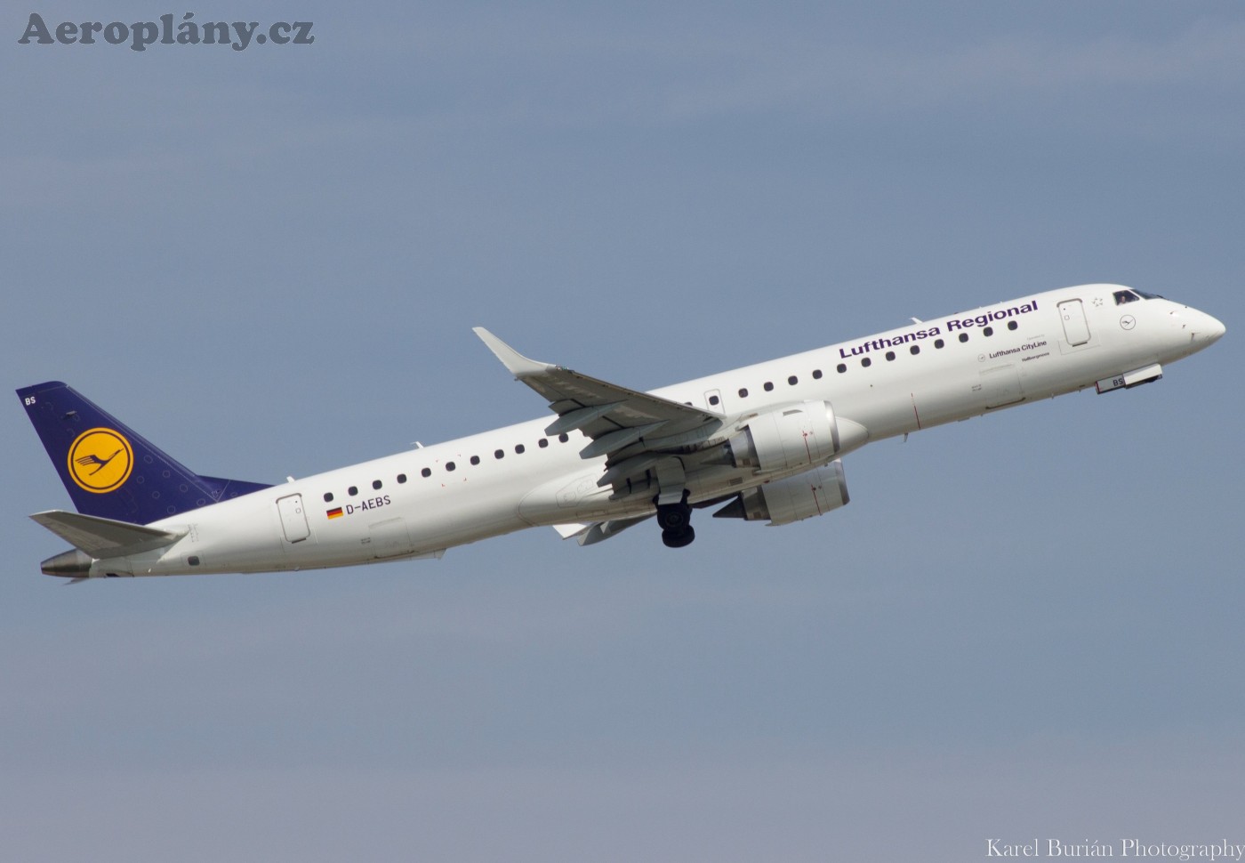 Embraer ERJ190-200LR, D-AEBS, Lufthansa CityLine
