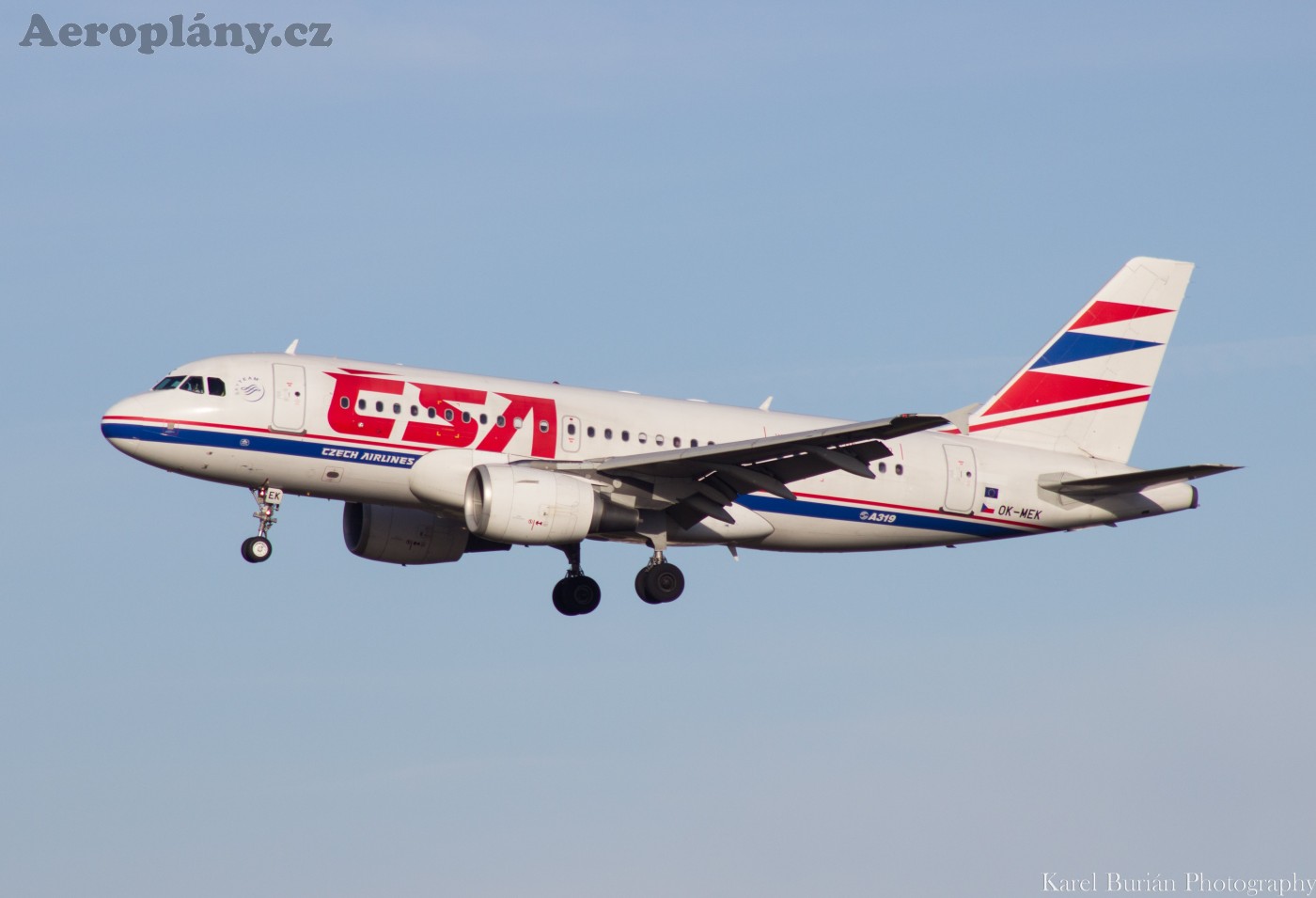A319-112, OK-MEK, Czech Airlines ČSA
