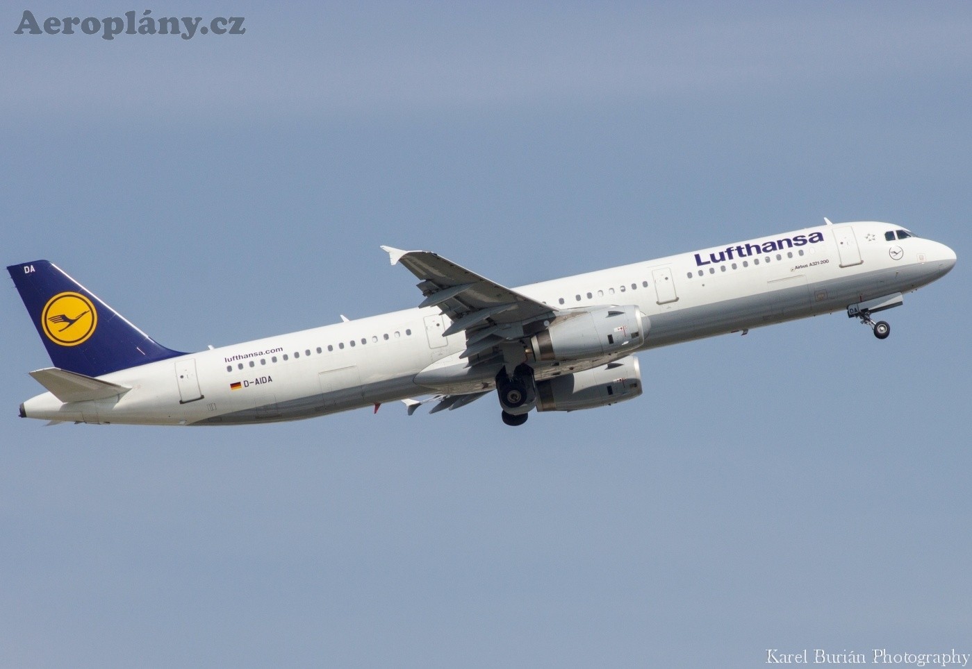 Airbus A321-231, D-AIDA, Lufthansa 