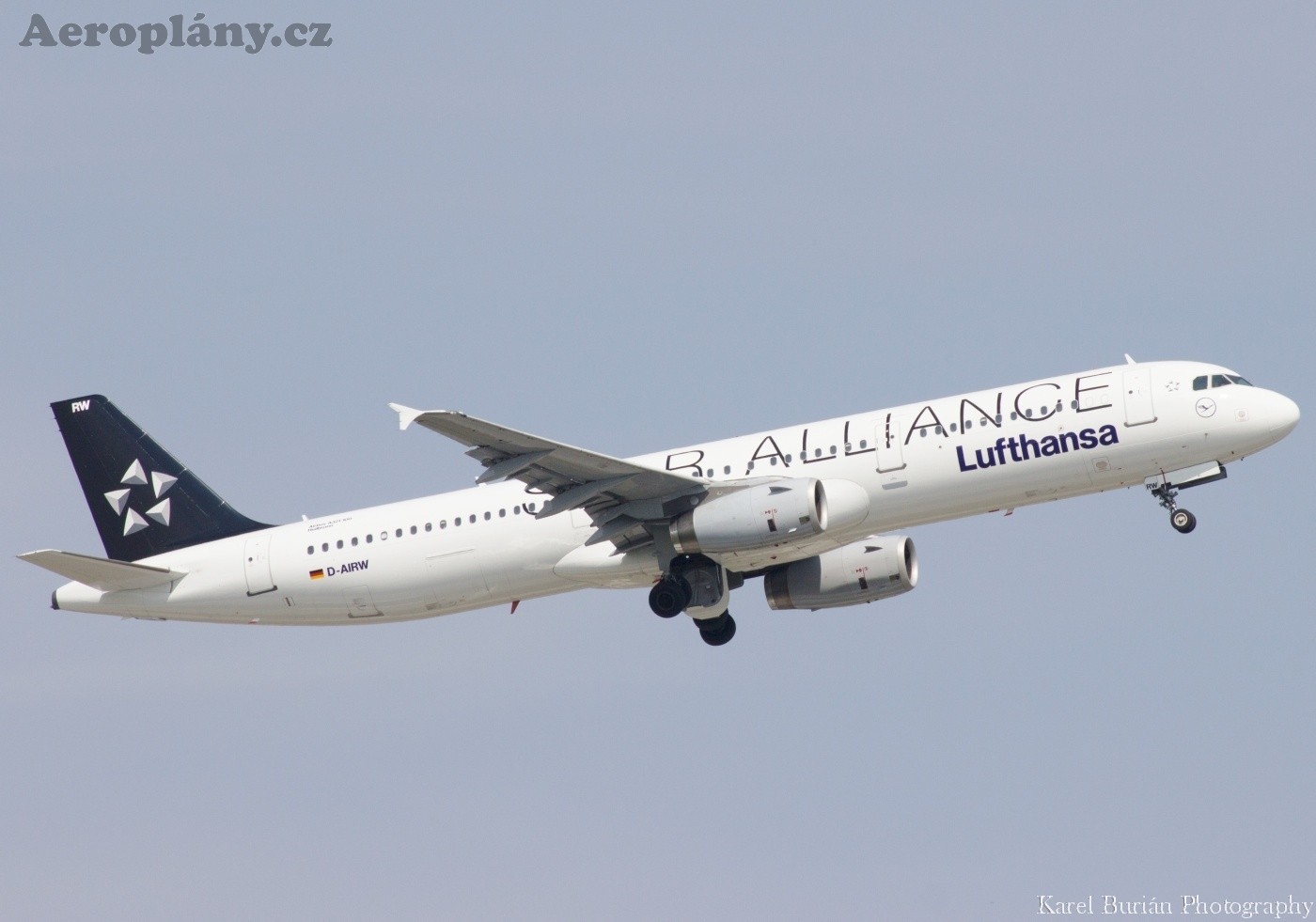 Airbus A321-131, D-AIRW, Lufthansa