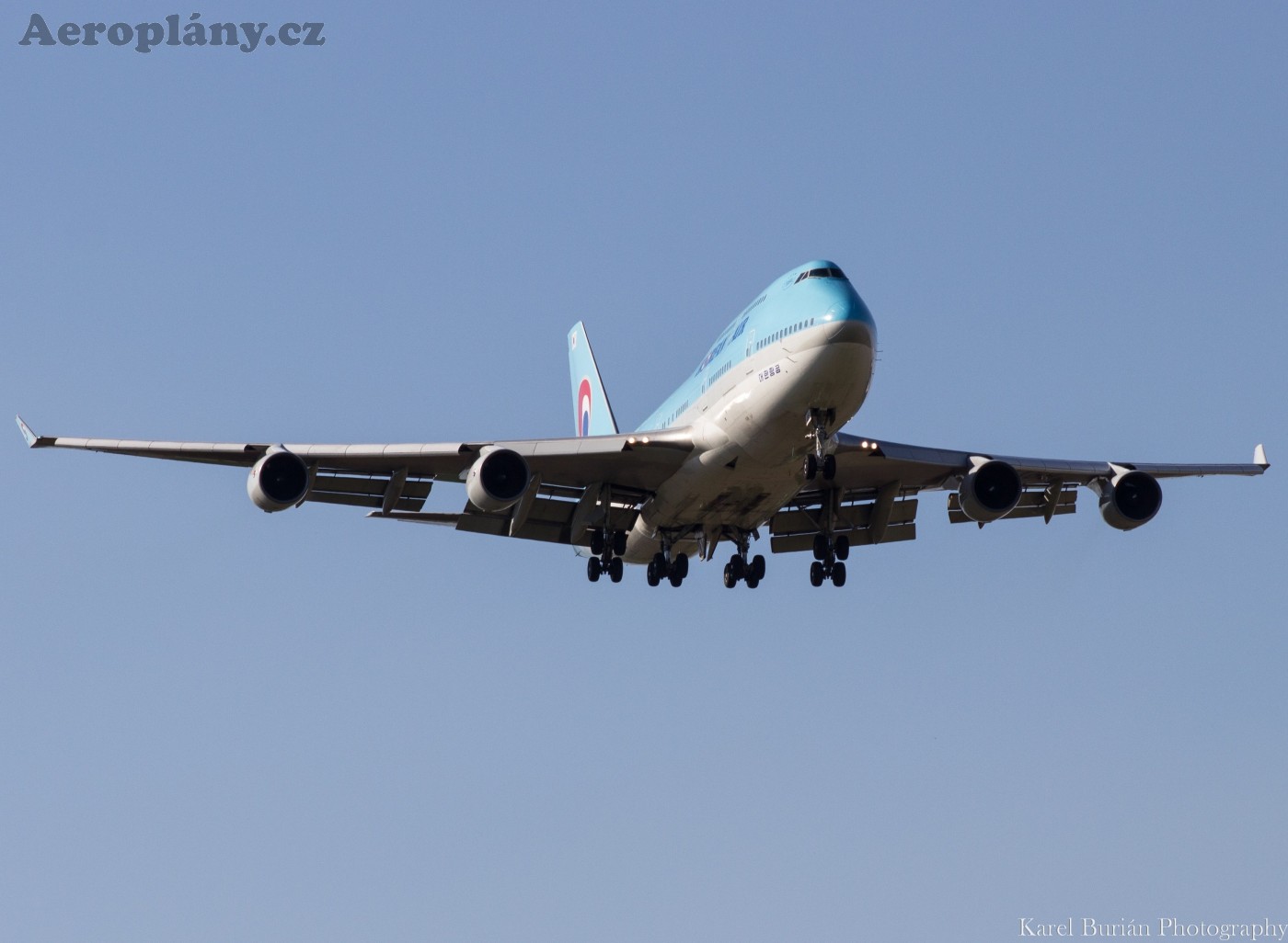 Boeing 747-4B5, HL7489, Korean Air