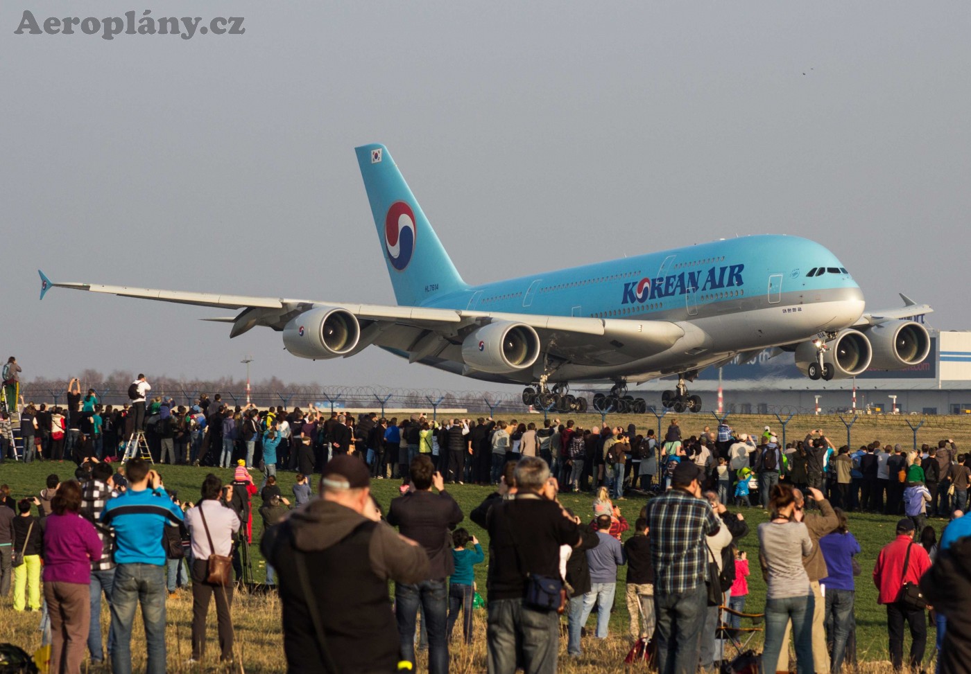 Airbus A380-861, HL7614, Korean Air