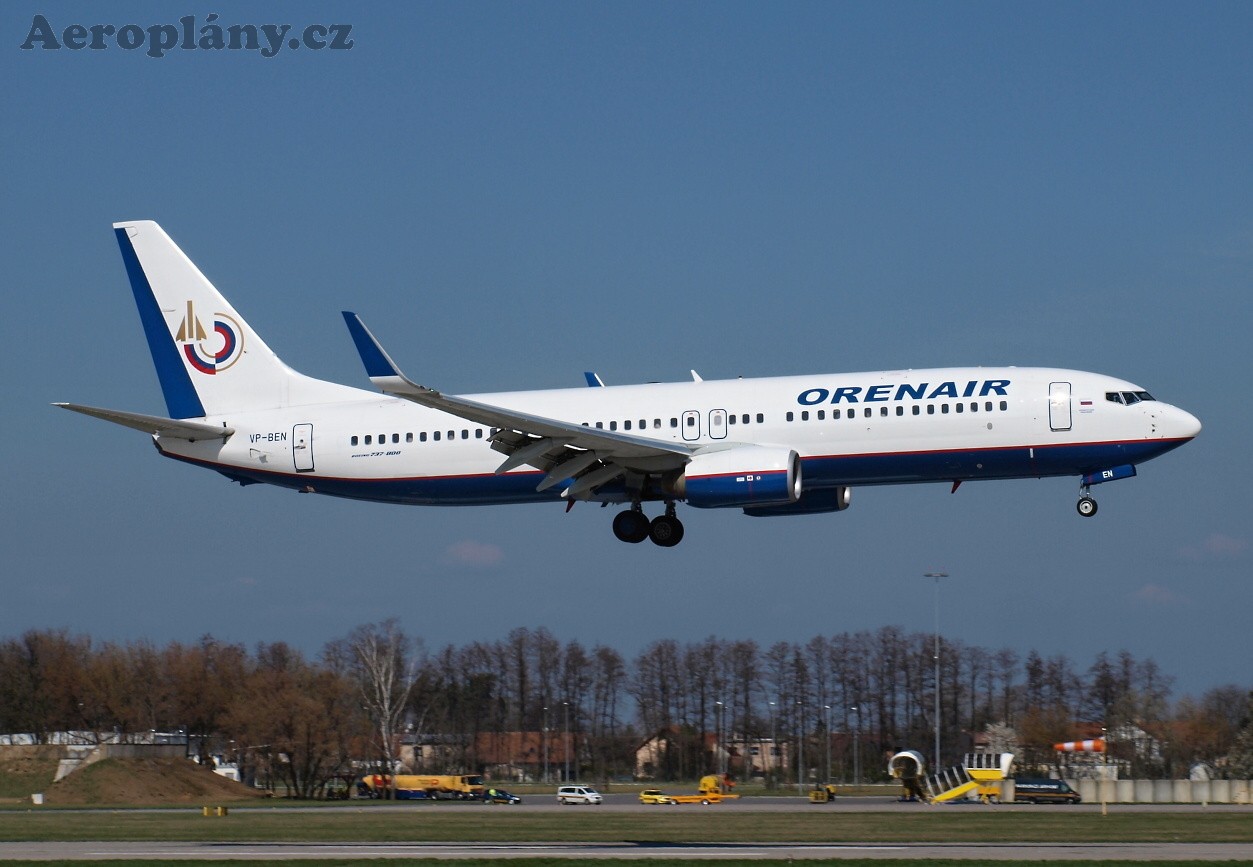 Boeing B737-86J - VP-BEN