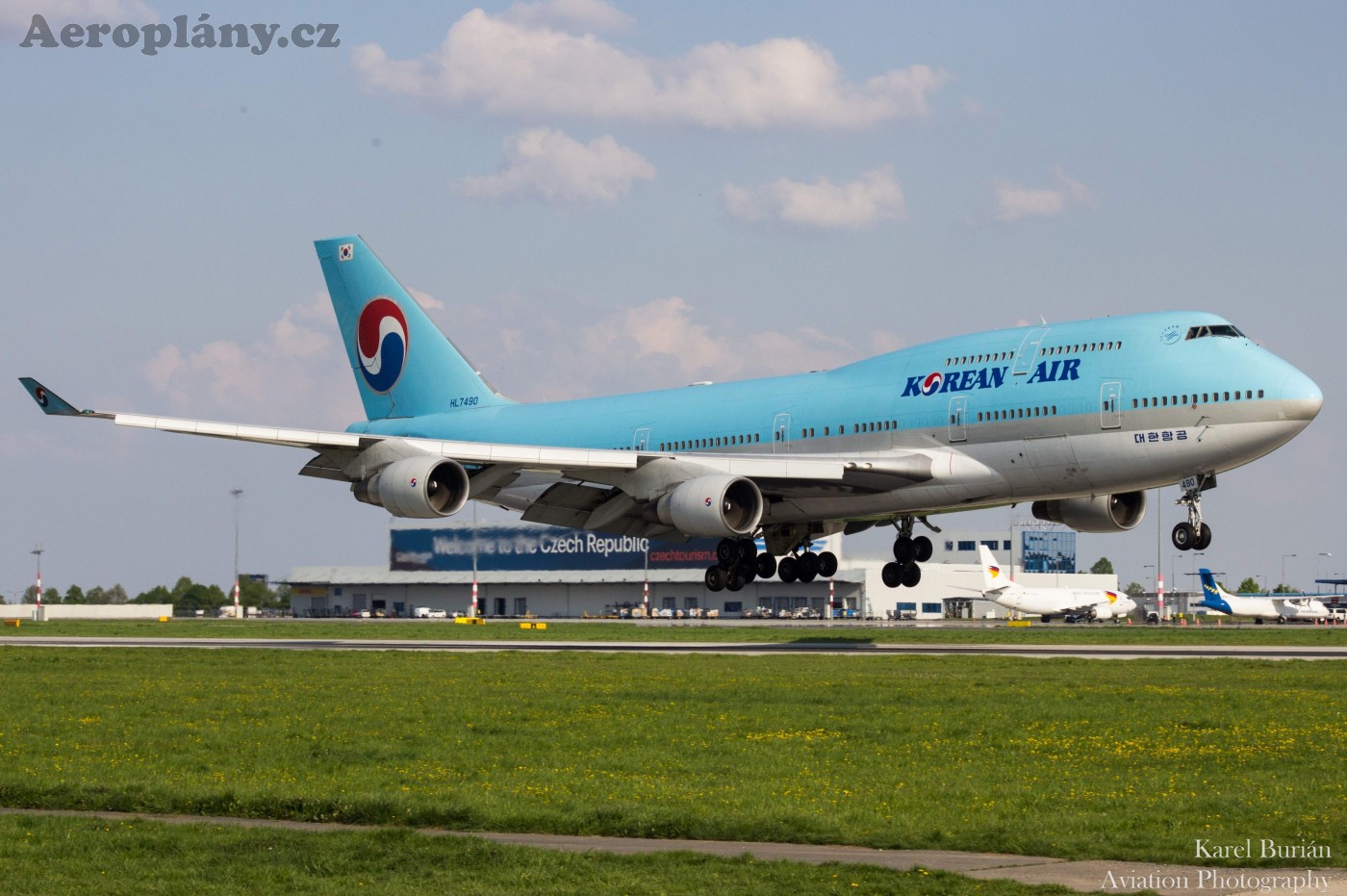 Boeing B747-4B5, HL7490, Korean Air