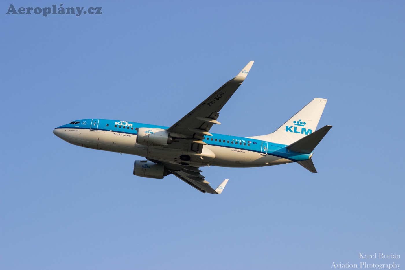 Boeing 737-7K2, PH-BGU, KLM Royal Dutch Airlines