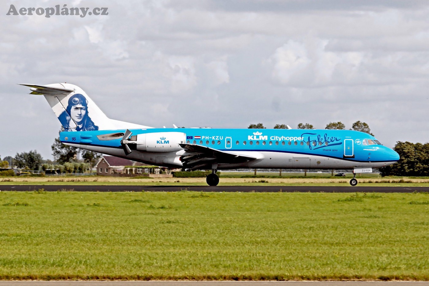 Fokker F70 - PH-KZU