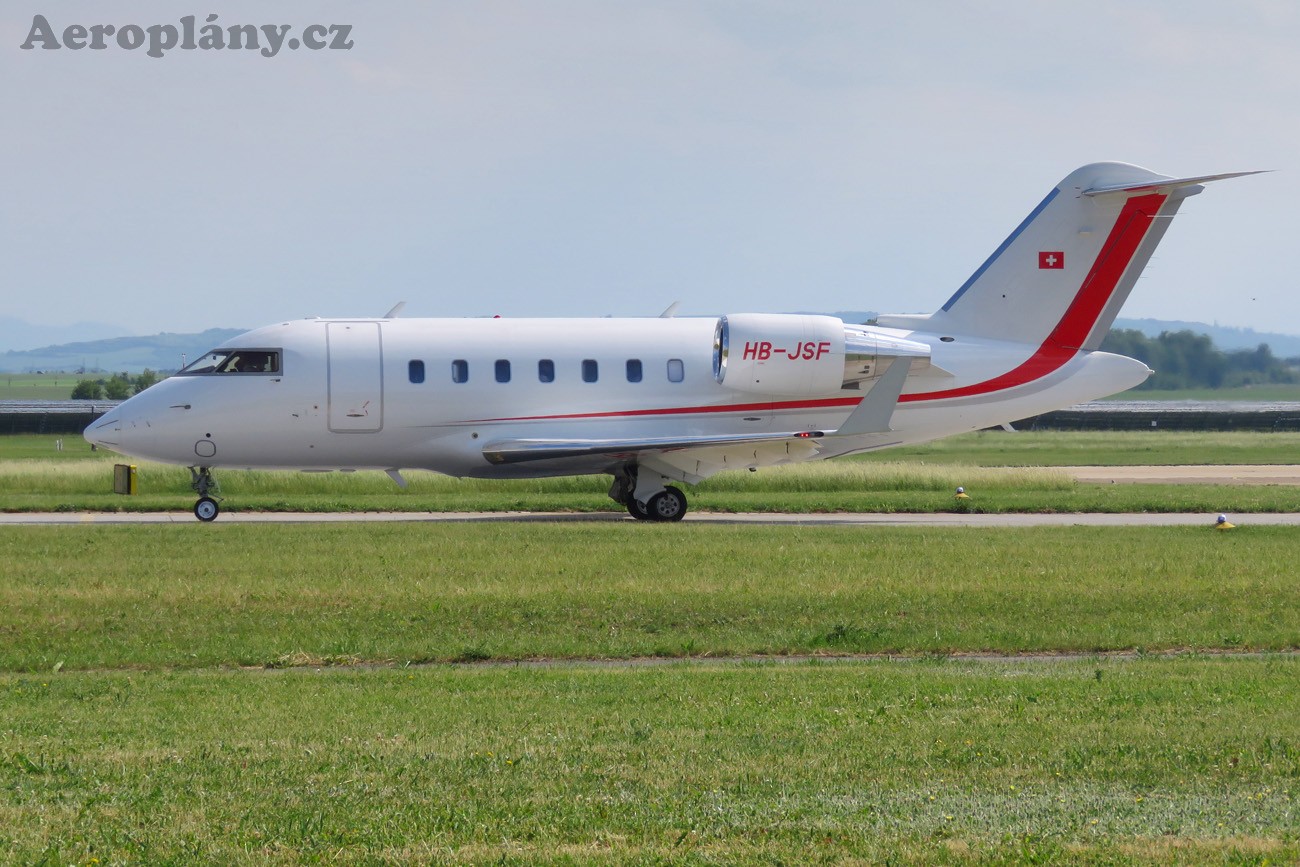 Bombardier Challenger 650 (CL-600-2B16) - HB-JSF