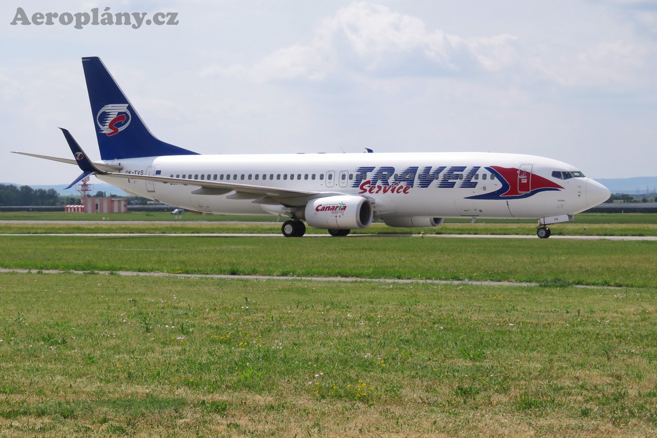 Boeing 737-86N - OK-TVS