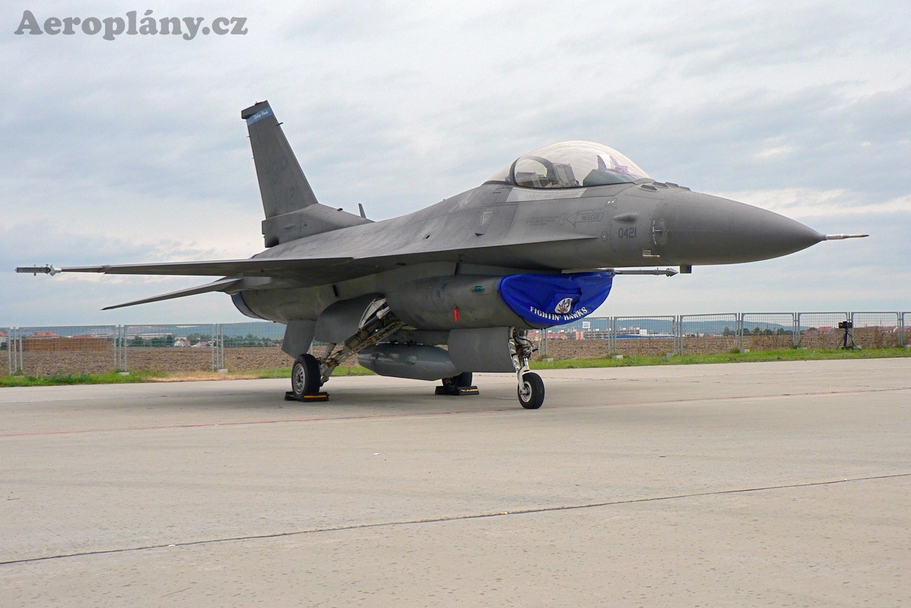 Lockheed F-16CM Fighting Falcon - 91-0421