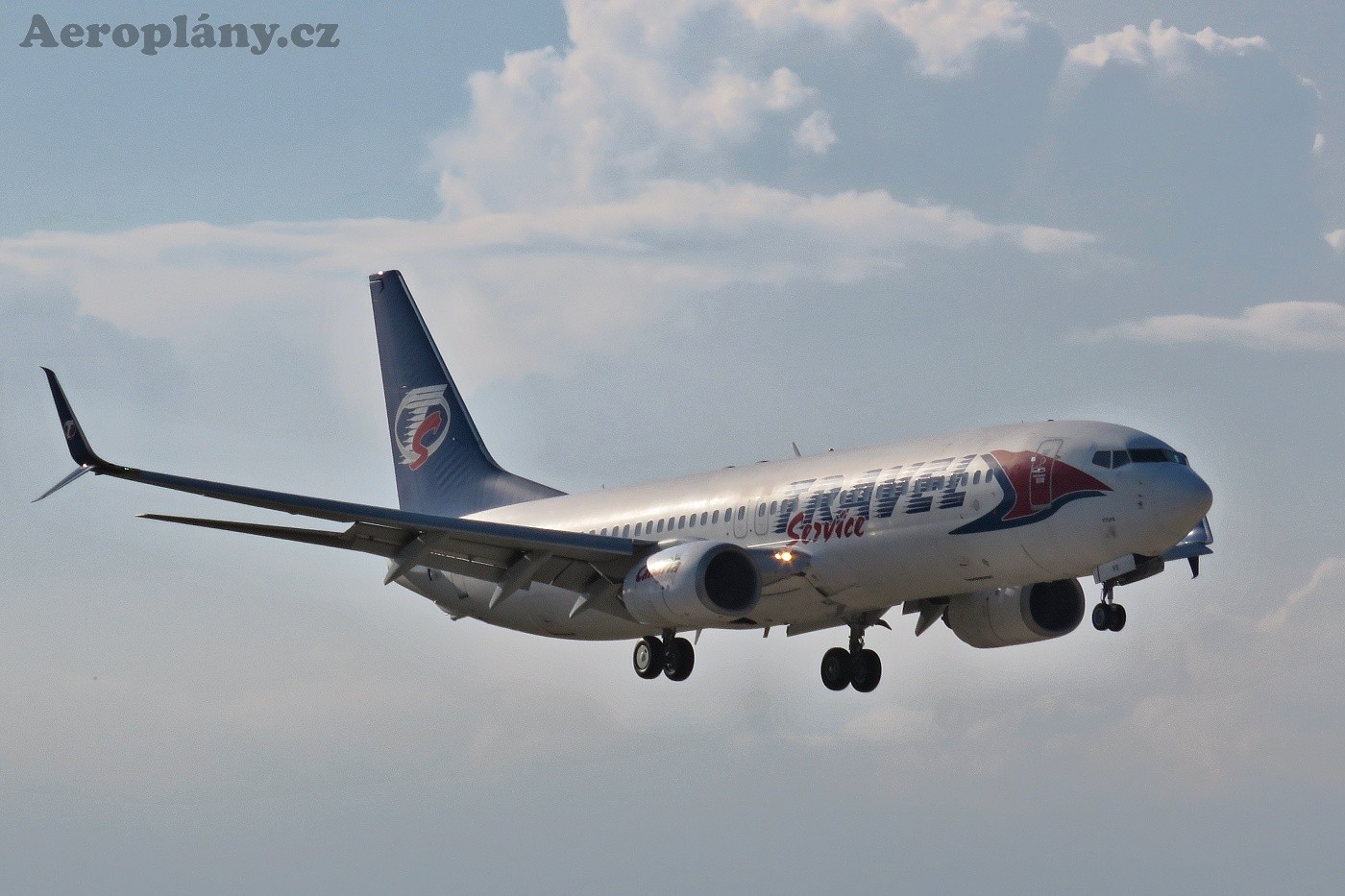 Boeing 737-86N - OK-TVS